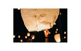 Φαναράκια Ιπτάμενα Candle bags επιπλέοντα φαναρακια αερόστατα